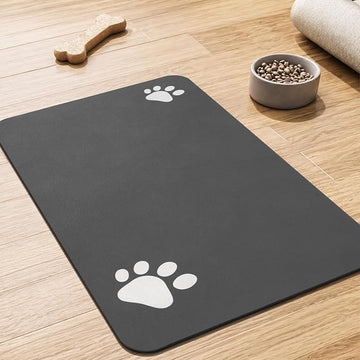 Pet Feeding Mat | Absorbent Dog & Cat Bowl Mat