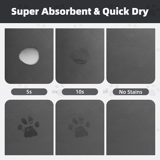 Pet Feeding Mat | Absorbent Dog & Cat Bowl Mat
